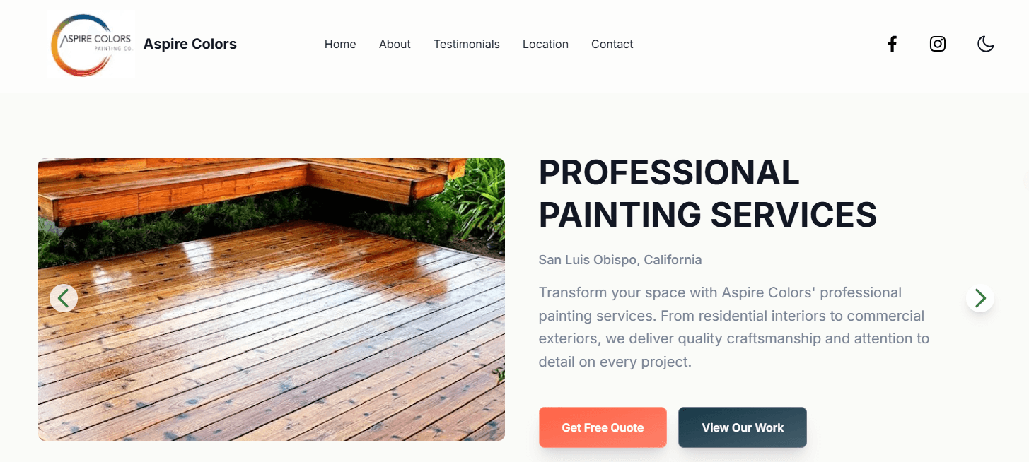 Aspire Colors Painting